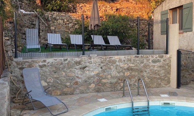 Nessa House | Air-conditioned village house with swimming pool -Casa Orsini -