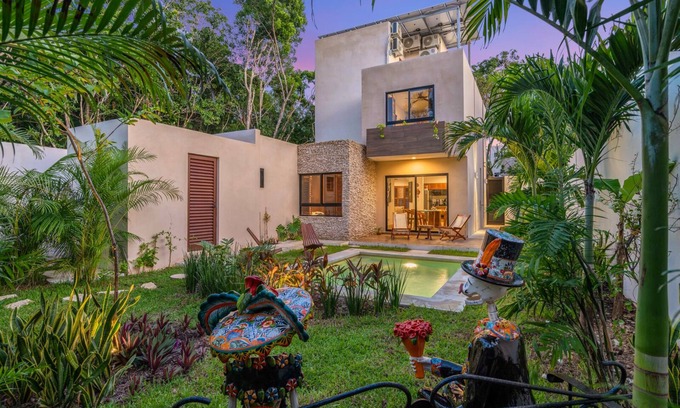 Ek Balam Village Villa | Amazing Tulum Villa w/Pool in Exclusive Secured Community, Near Ruins & Beach