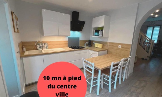 Saint-Honore - Jeanne d'Arc House | Amiénoise 5 chambres proche Centre Ville