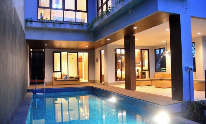 Bandung Villa | Anindya Hill View Villa 7 bedrooms with a private swimming pool