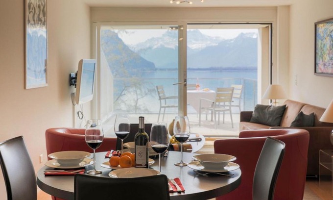 Montreux City Centre Apartment | Apartment La Terrasses C2-5 by Interhome