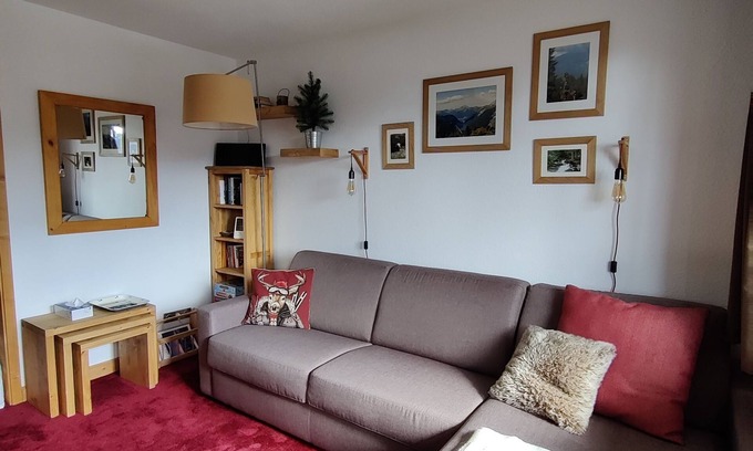 Avoriaz Apartment | Apartment on the 9th floor, The Fontaines Blanches residence