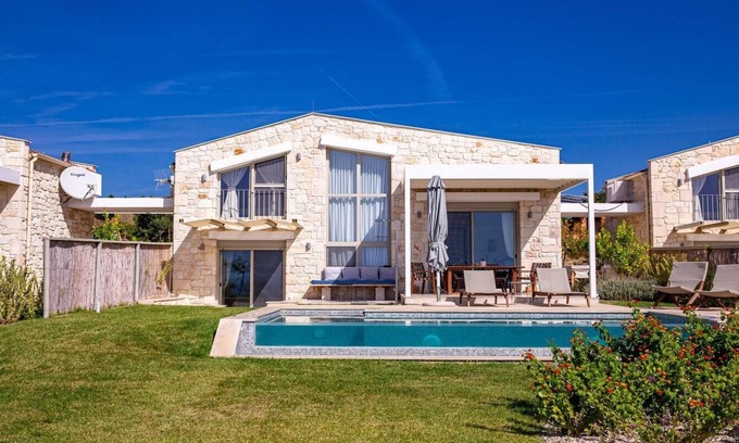Nikita Villa | ArtHill eco villas - Villa Louiza with private pool and sea view