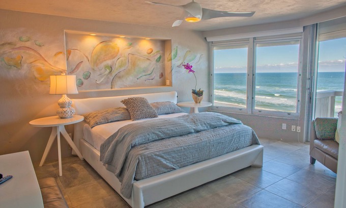 Ormond-by-the-Sea Condo | Artist owned 7th floor paradise! DIRECT Oceanfront! Meet an Octopus! 🐙