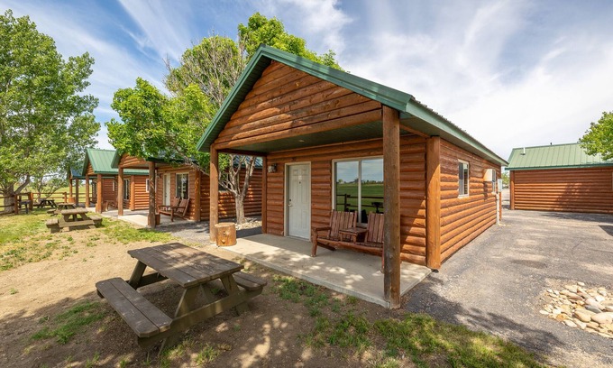 Pinnacles Entrance Badlands Cabin | Badlands Frontier Cabins