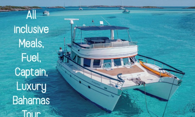 Nassau Boat Rental | Bahamas Family Catamaran Exumas adventure - all inclusive.
