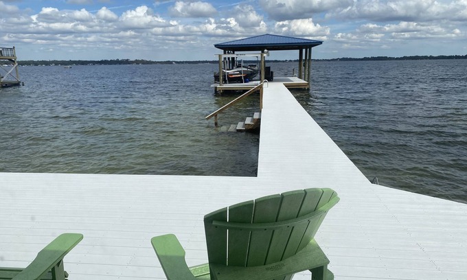 Starke House | Beautiful Home on Kingsley Lake with Private Dock, 4 Kayaks