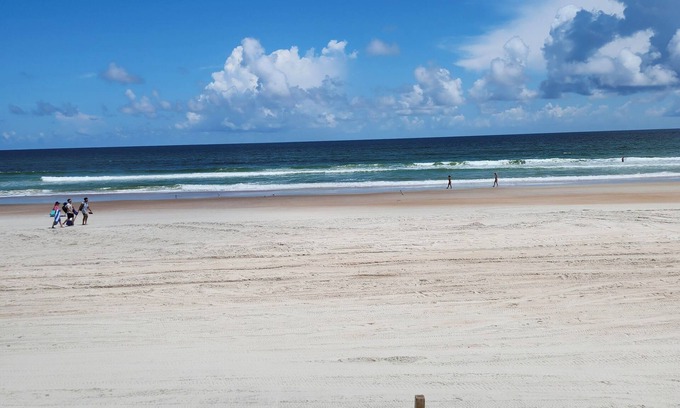 East Daytona Condo | Beautiful OCEAN VIEW Condo with New Pool. Sleeps up to 4