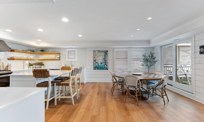 Avalon Condo | Beautiful two story bay view condo located in the heart of Avalon!