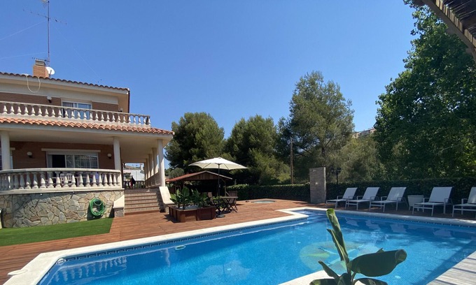 Segur de Calafell Villa | BFA 119 Large house for 12 people with garden and pool