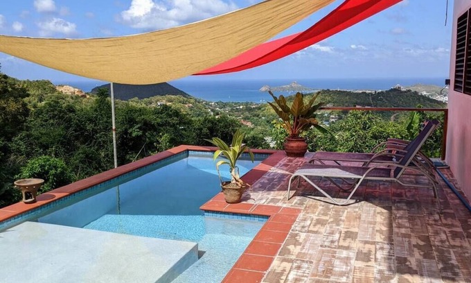 Gros Islet Villa | Black Pearl Estate. Unique Caribbean home