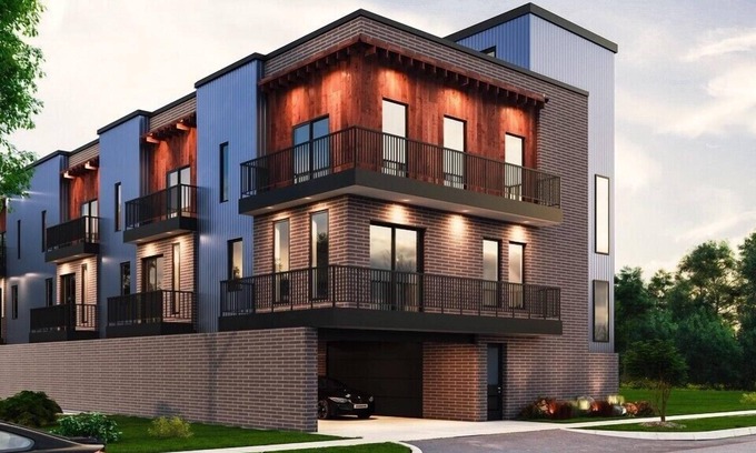 Oak Cliff House | Brand new Bishop Arts Condo-Right in the middle of it all! Three bathrooms!