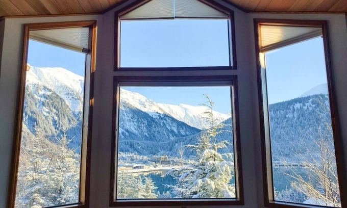 West Juneau House | Breathtaking Ocean, Mountain & Juneau Views