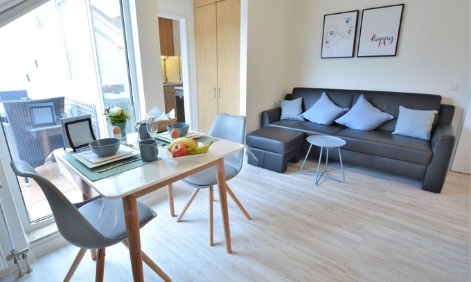 Bad Kreuznach Apartment | Bright and modern 1-room apartment in the spa area of Bad Kreuznach