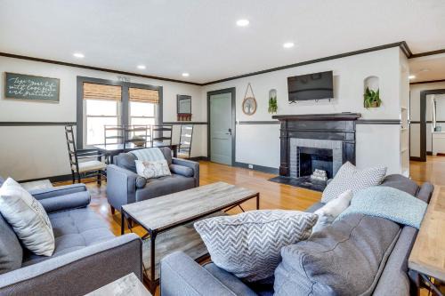 Brevard House | Bright Brevard Home Near Downtown and Trails
