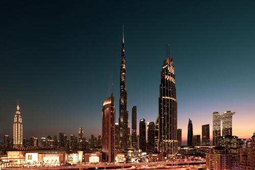 Za'abeel 2 Apartment | Burj Khalifa View, 2 Balcony w Lounge, Dubai Mall Access, Gym, Infinity-Pool, Playground, BBQ, Family Friendly