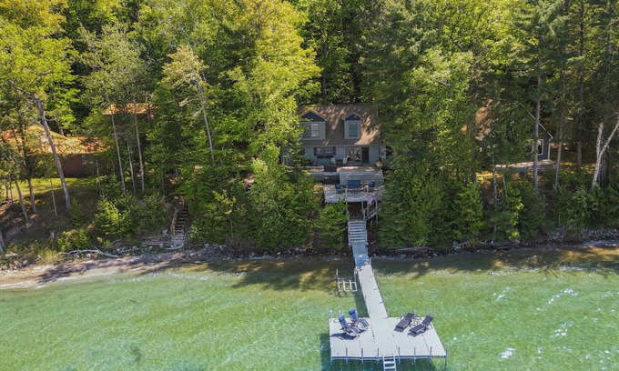 Indian River House | Burt Lake Waterfront Lakehouse