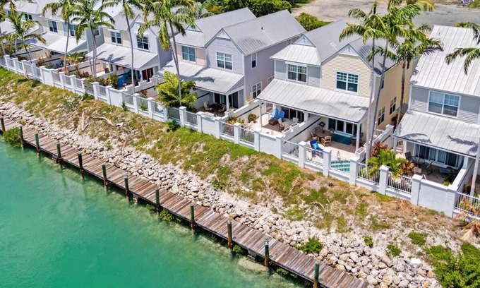 Marathon House | Canalside 2BR/2BA Villa 7036 with Jetted Spa Pool: the Marlin House at Village at Hawks Cay Villas