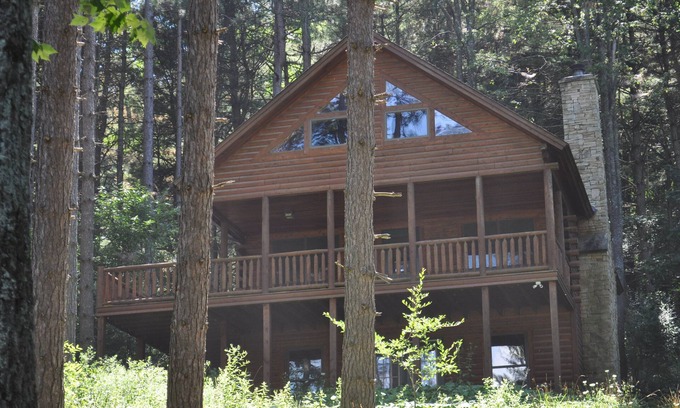 Sky Valley House | Casa di Maria | Wooded Views, Hot Tub, Community Lake Access!
