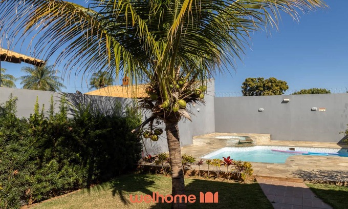 Penapolis House | Casa em Penápolis com Piscina e Churrasqueira