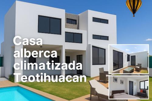 Teotihuacan Apartment | Casa Moderna c Alberca Climatizada 5 min Pirámides