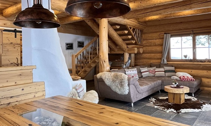 Albeck Cabin | Chalet Edelweiss incl. wooden barrel sauna (max. 8 persons) - Almzauber Chalets Hochrindl
