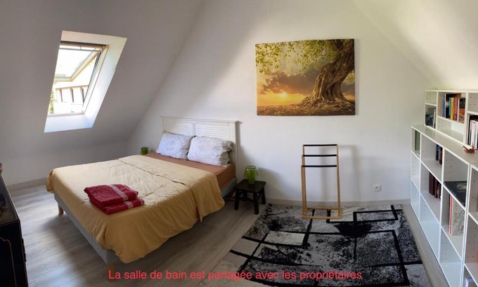 Sene House | Chambre chez l'habitant "Les Roses de Séné"