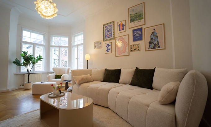 Zentrum-Nordwest Apartment | Charles & Kätchen Design Zentrum, Waldstraßenviertel