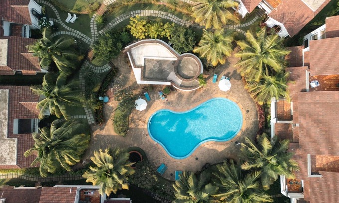 Arpora Apartment | Charming 1-bedroom apartment in delightful Arpora with WiFi, AC, fitness room