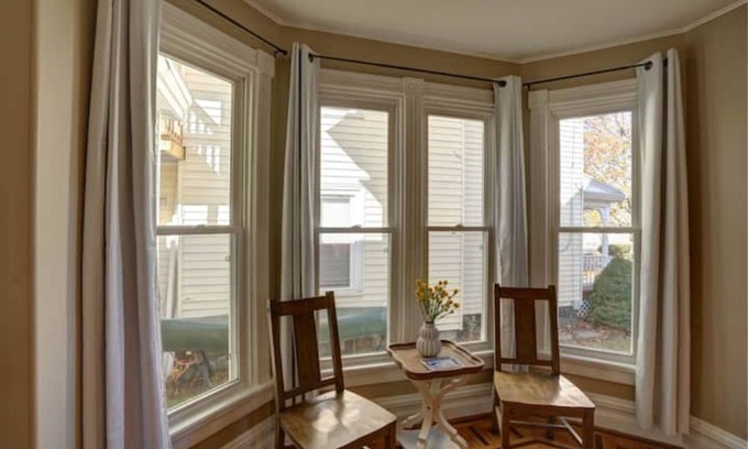 Glens Falls House | Charming large Victorian apartment on quiet street