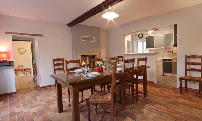 La Mesniere Cottage | Charming Percheron House with Games Room, Terrace, and Enclosed Garden