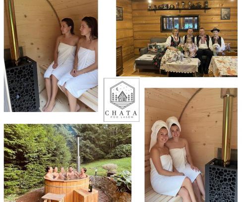 Myslenice House | Chata pod lasem z balią i sauną