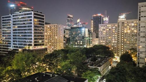 Mirow Apartment | City Center Grzybowska, next to Warsaw's Business District, Metro ONZ & Westin Hotel by WarsawSkyLine Apartments
