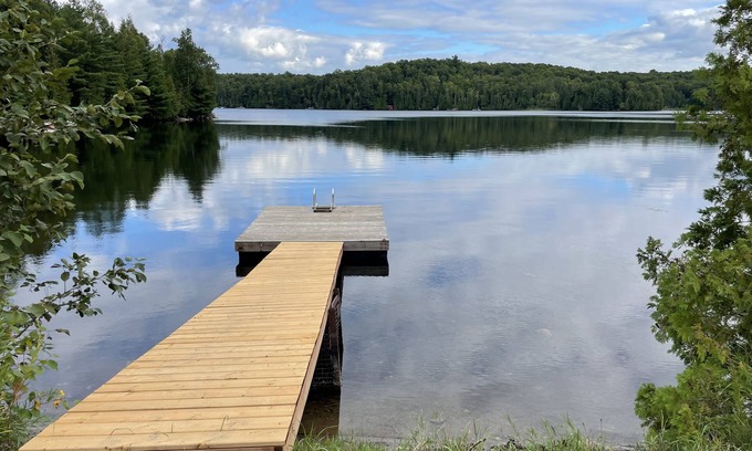 Irondale Cottage | Classic Canadian cottage on pristine Fortescue lake. A nature lovers paradise.