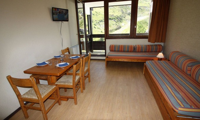Le Lavachet Apartment | Classic studio, 4 ppl., balcony, Tignes-Le Lavachet