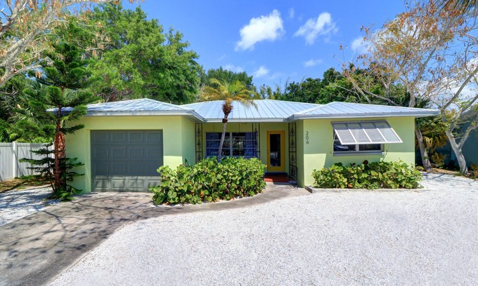 Indian Rocks Beach House | Comfortable Beach Cottage w/Pool & Awesome Backyard, just steps to Beach