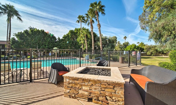Inner Circle Apartment | Condo w/ Pool Access - Walk to Salt River Fields!