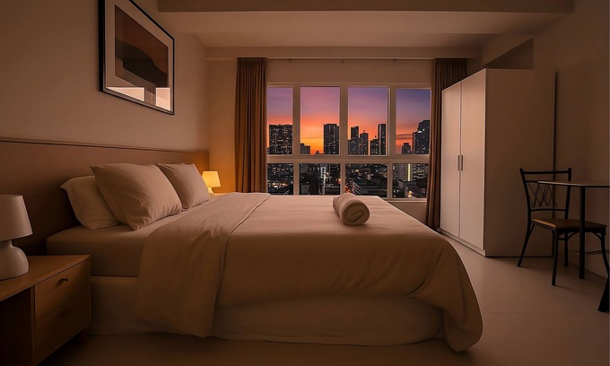 Ekkamai Apartment | Cosy Studio with City View