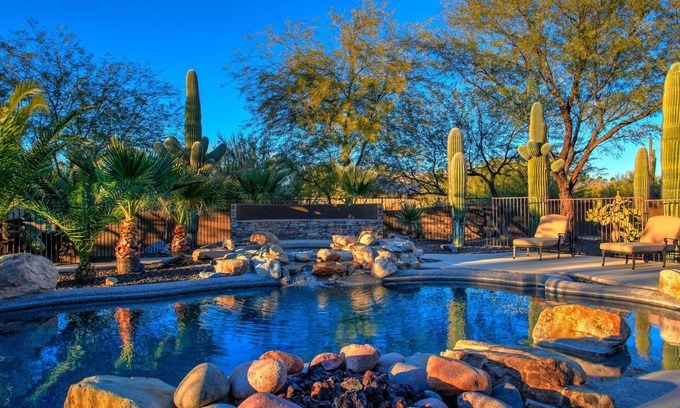 Pinnacle Peak Villa | Custom Home! 2+ Acres True Indoor-outdoor Living!