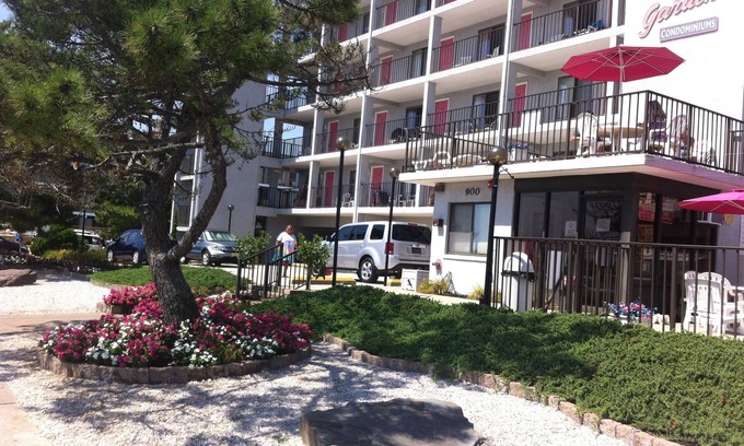 North Wildwood Condo | Direct Beachfront Condo With Great Ocean Views From Couch Or On The Porch