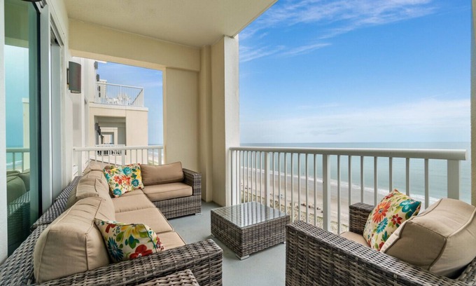 Salter Path Villa | Direct Ocean Front Luxury Unit with Expansive Views