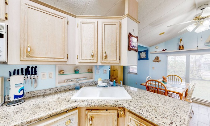 Port Isabel Cottage | Dog-friendly cottage with shaded porch, pools, hot tubs, tennis & bay access