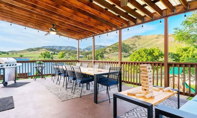 Lava Hot Springs House | Downtown Lava - Views, Huge Yard, Slide, Games!
