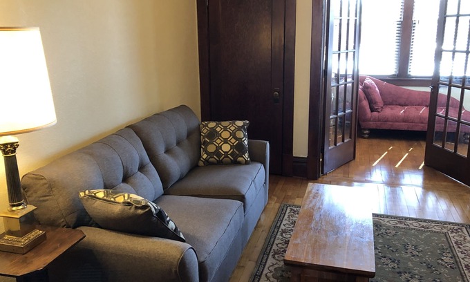 Sleepy Eye Apartment | Downtown Sleepy Eye Apartment, 1 bedroom and sleeper. Vintage in every way!