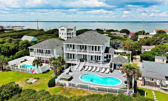 Salter Path House | Dream Maker, Oceanfront House in Salter Path, NC!