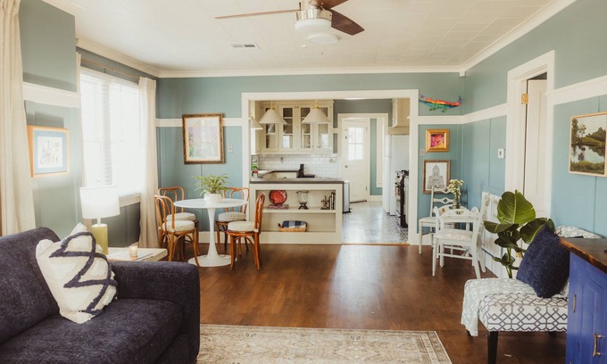 Freetown - Port Rico House | Easy walk to UL, Downtown, Girard park, and multiple music venues. Pet friendly!