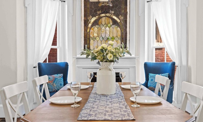 Old Louisville House | Elegant Manor w/Private Yard & Modern Amenities!