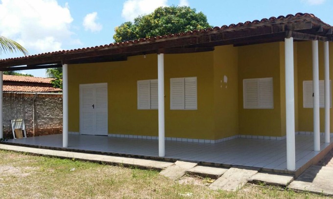 Sao Luzia House | Excellent house with pool deck and support, located 200m from Tabuba beach