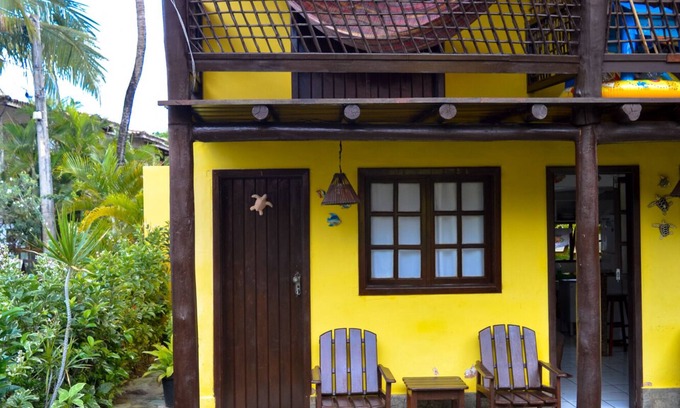 Praia do Forte Apartment | EXCELLENT DUPLEX VILLA, TOP FLOOR, BALCONY, 2 BATHROOMS, NEAR VILLAGE 100M FROM LORD P6