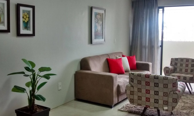 Cabo Branco Apartment | EXCELLENT FIT CABLE WHITE BEACH, LOCATED A FEW METERS FROM THE BEACH, WITH 127M2